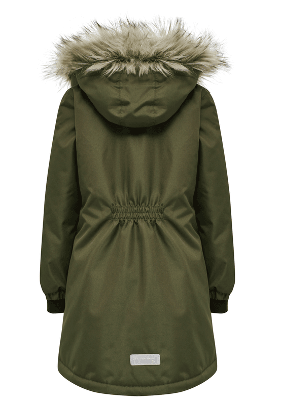 Hummel vinterjakke leaf olive night