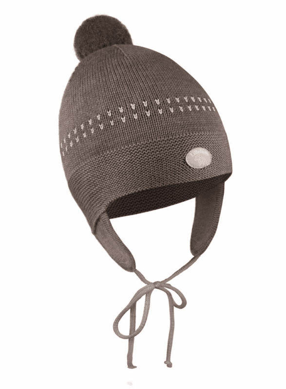 Lillelam Lue classic brun ull