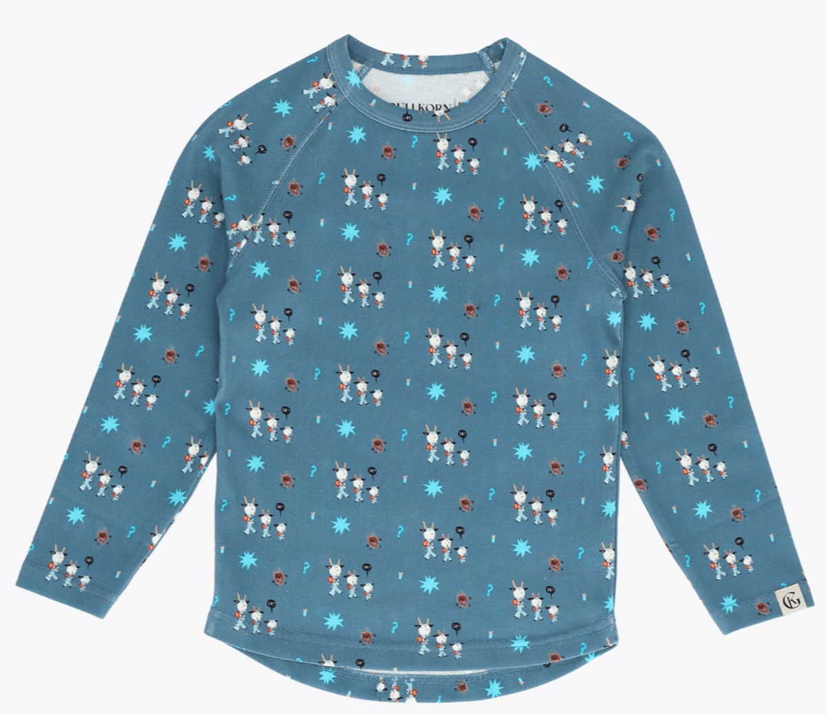 Gullkorn genser Bukkene storm blue