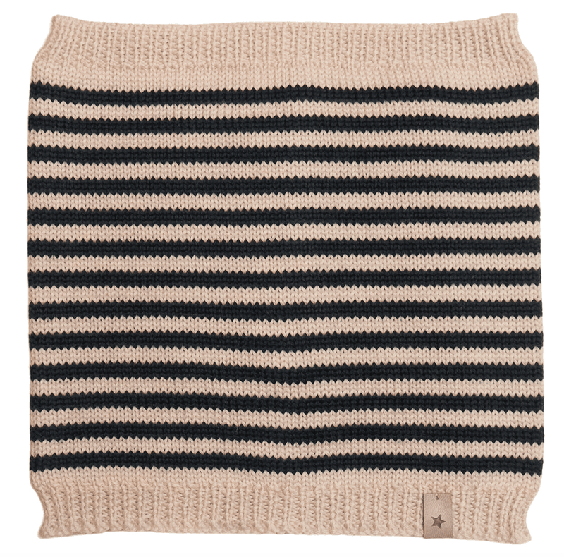 huttelihut hals snood ull navy striper