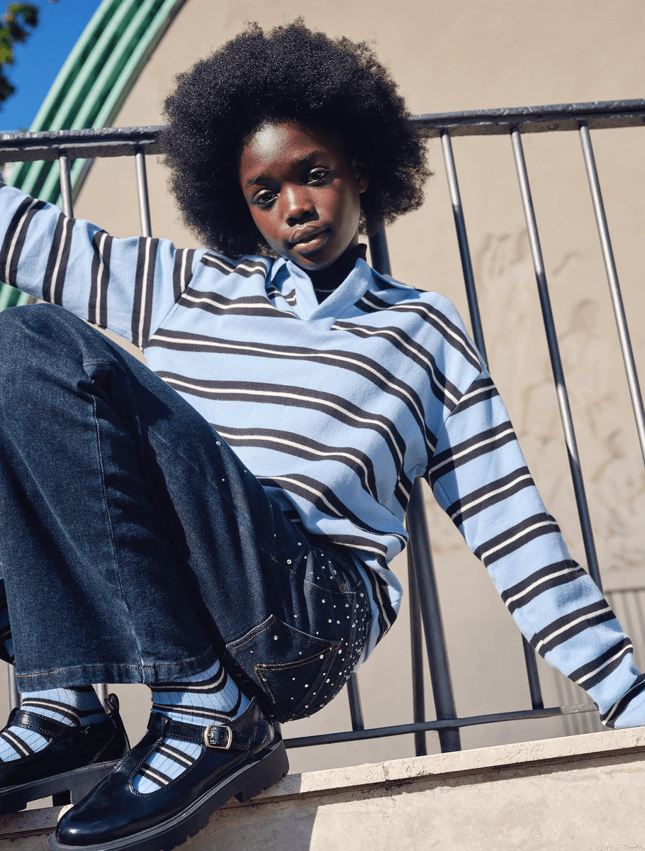Molo Genser Mille thopas stripe