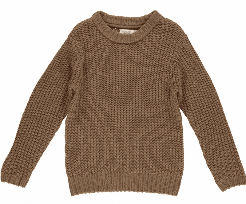 Marmar genser chunky knit caramel