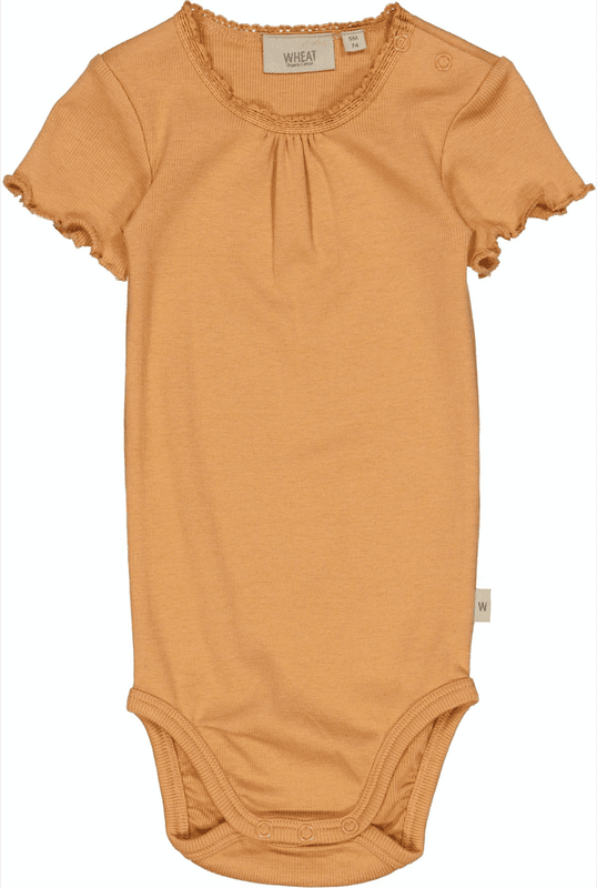 Wheat body rib lace SS sandstone