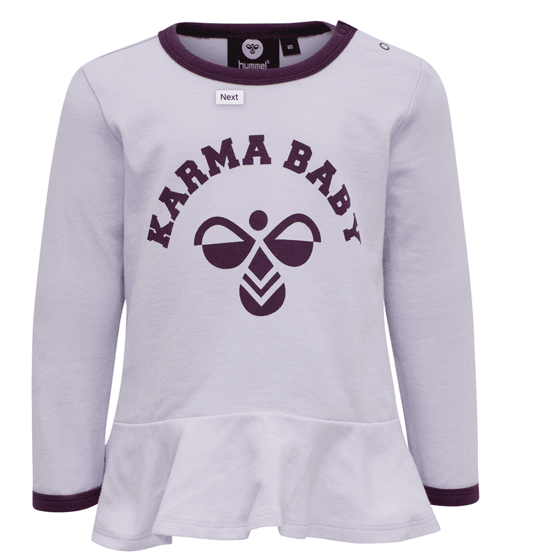 Hummel genser perle purple heather
