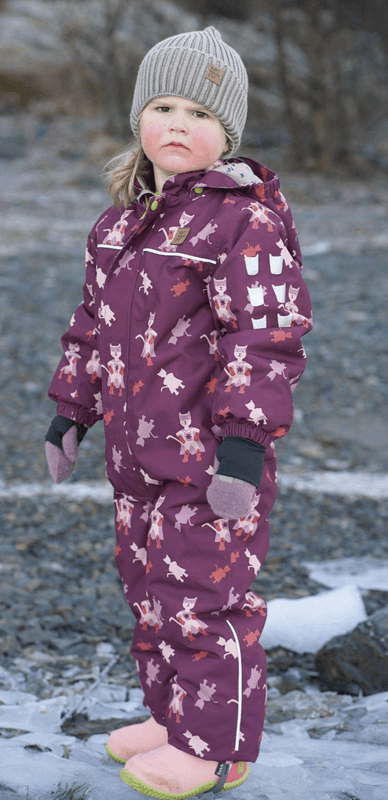 Kattnakken Vinterparkdress Snø Nostalgi
