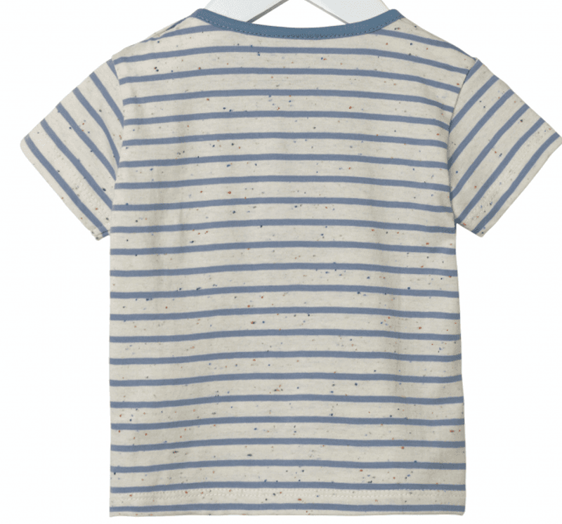 Noa noa t-skjorte boy arrow faded denim