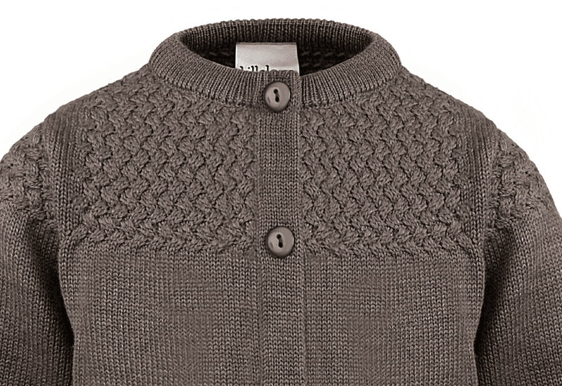 Lillelam Jakke classic ull brun