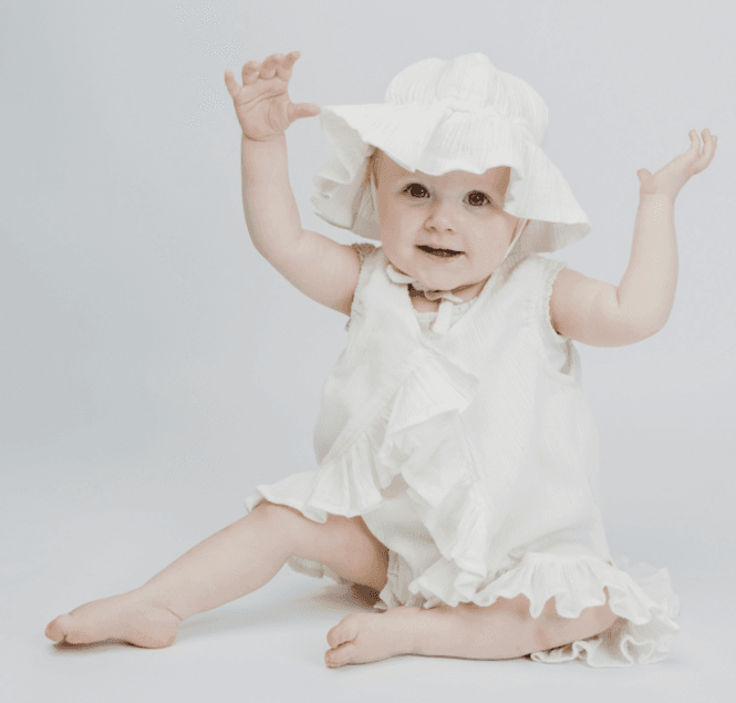 Hovedbilde Okker gokker romper white ...