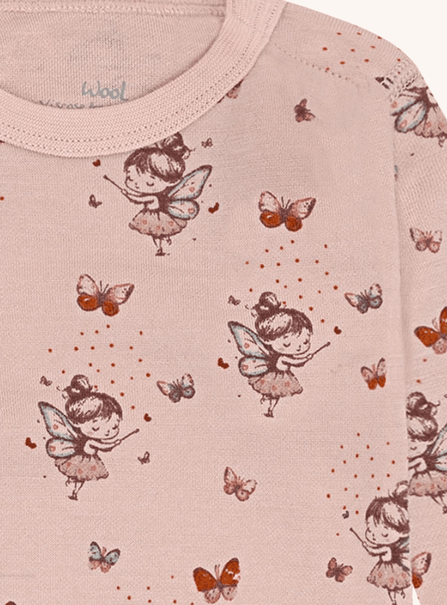 Hust and Claire Body ull/bambus Baloo Fairy dusty rose