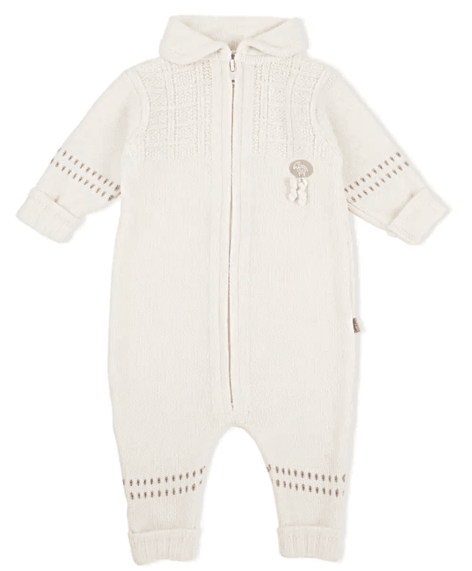 Lillelam Sparkedress Ull classic hvit