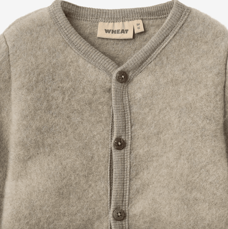 Wheat Heldress Levi Ull fleece khaki melange