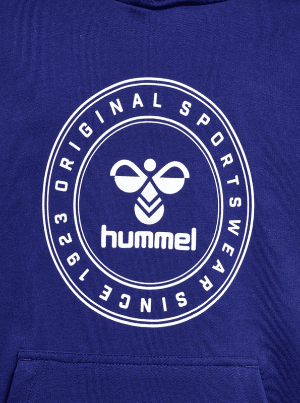 Hummel hettegenser cuatro circle estate blue