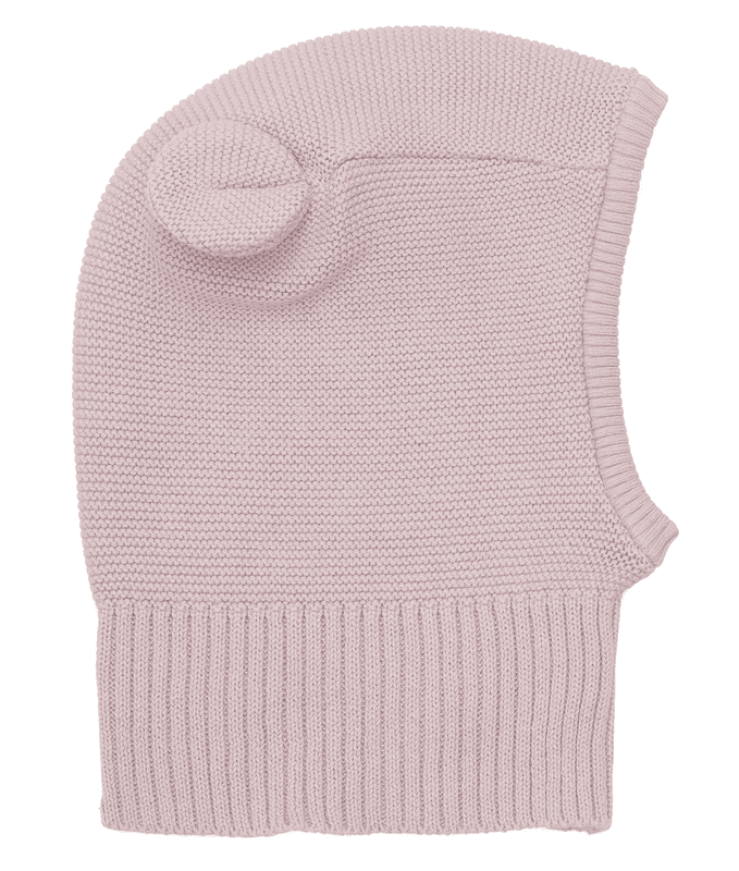 Huttelihut balaclava knit w/ears cloud grey