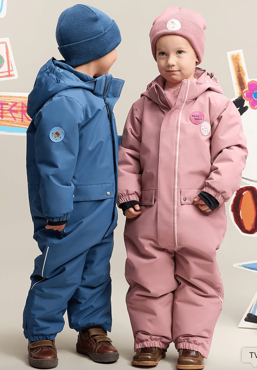 Gullkorn vinterdress bukkene storm blue