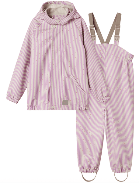 Hovedbilde Marmar Regntøy sett oddy pink ...