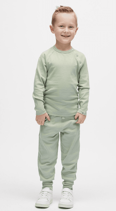 Gullkorn bukse villvette warm green