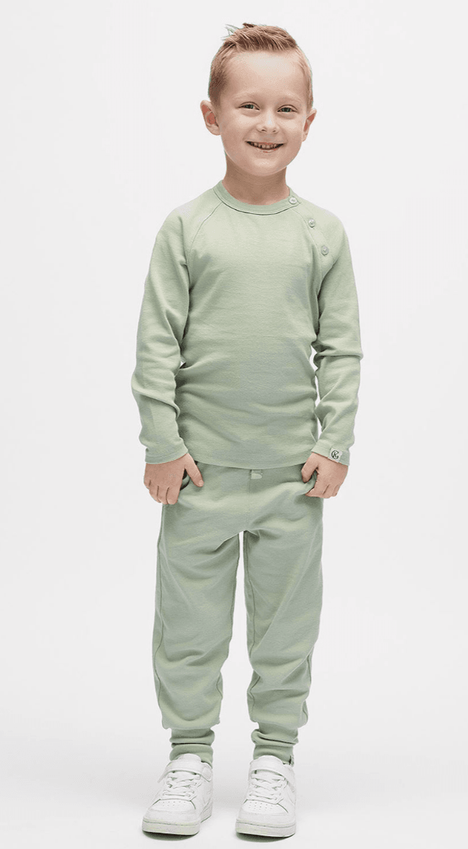 Gullkorn Bukse villvette warm green
