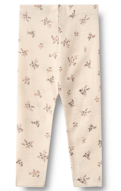 Wheat Leggings Ull Agi baby eggshell flowers