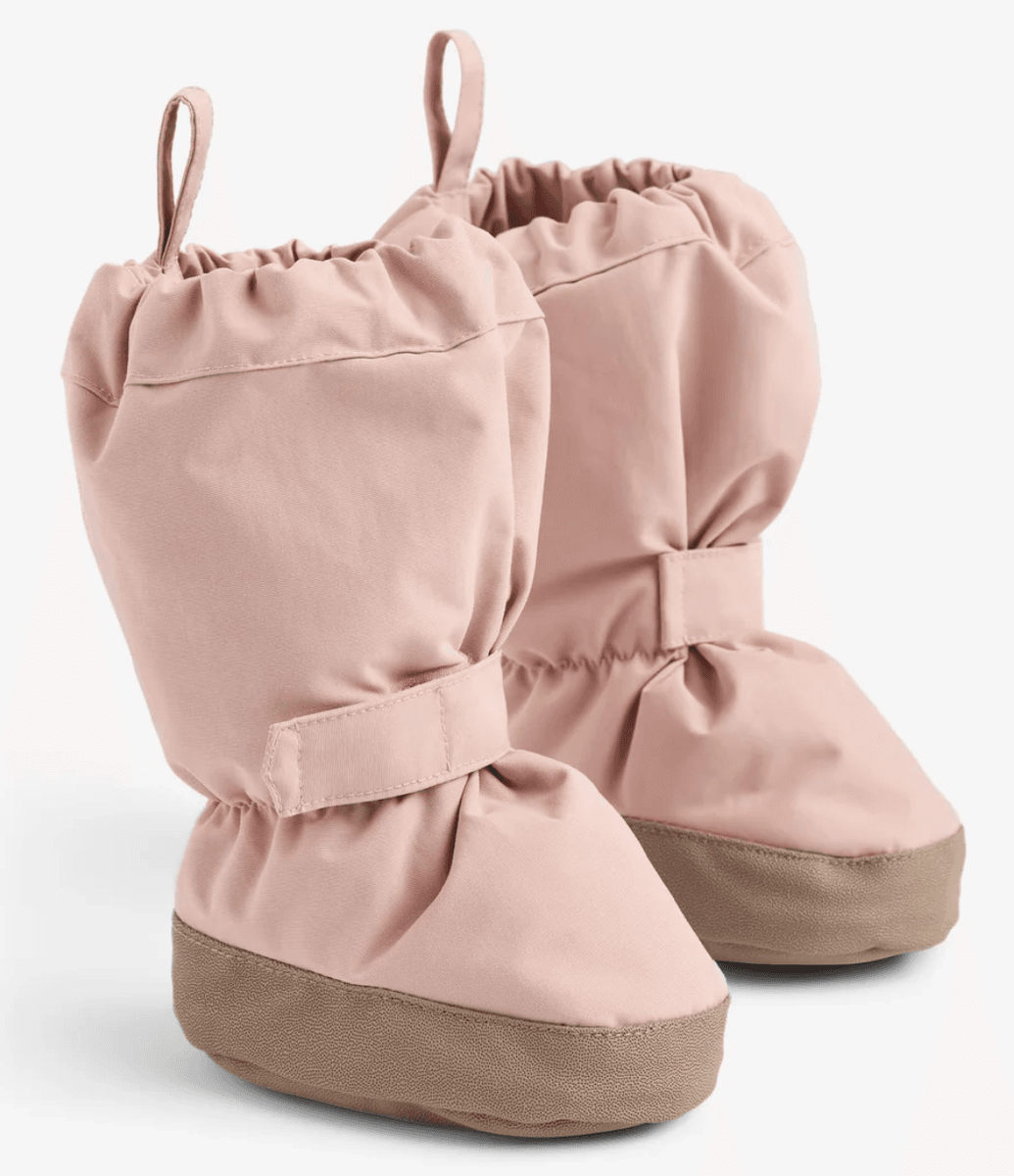 Wheat Booties tech rose powder
