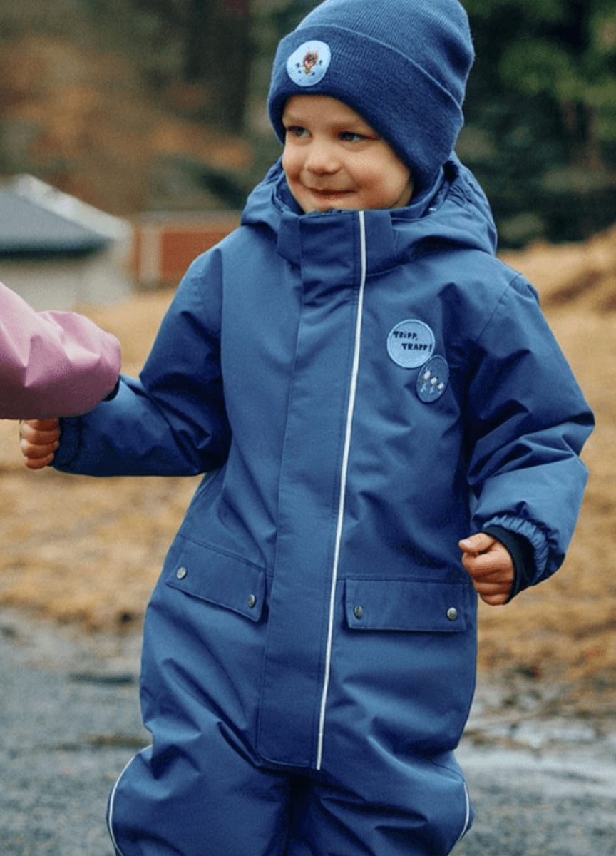 Gullkorn vinterdress bukkene storm blue