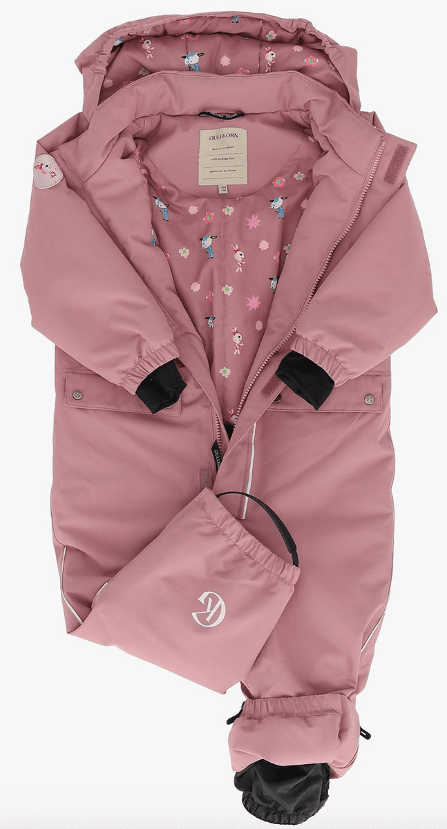 Gullkorn vinterdress bukkene fog pink