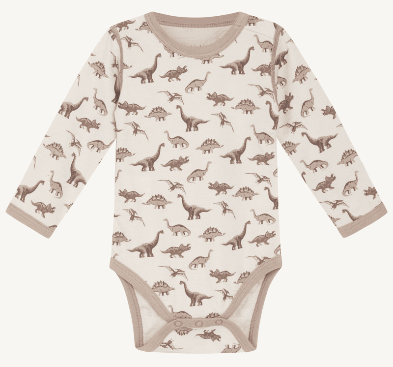 Hust and claire body ull/bambus baloo dino mocha