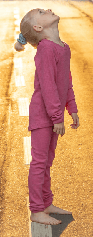 Joha leggings colorfull bringebær