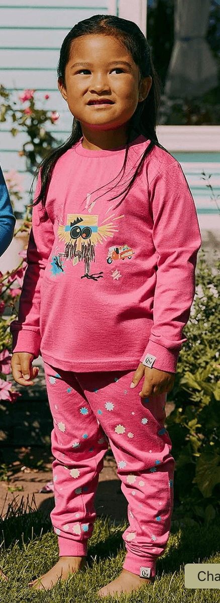 Gullkorn Bukkene pysjamas pink