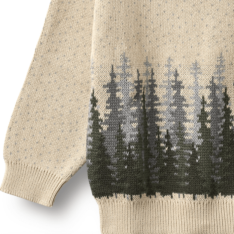 Wheat Genser Jacquard Finley offwhite