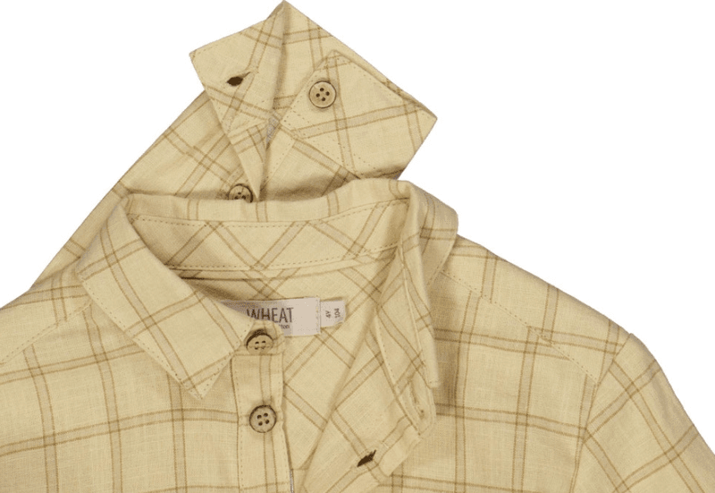 Wheat skjorte Lasse buttermilk check