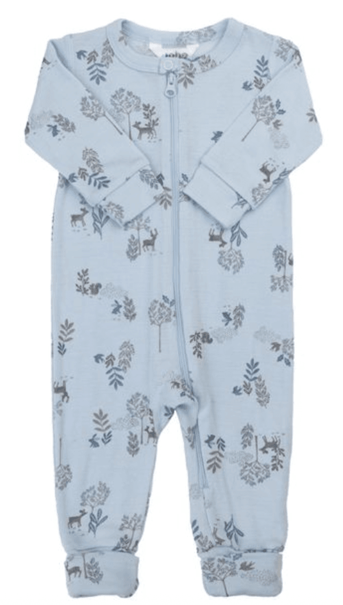 Joha Heldress ull silke Deer light blue