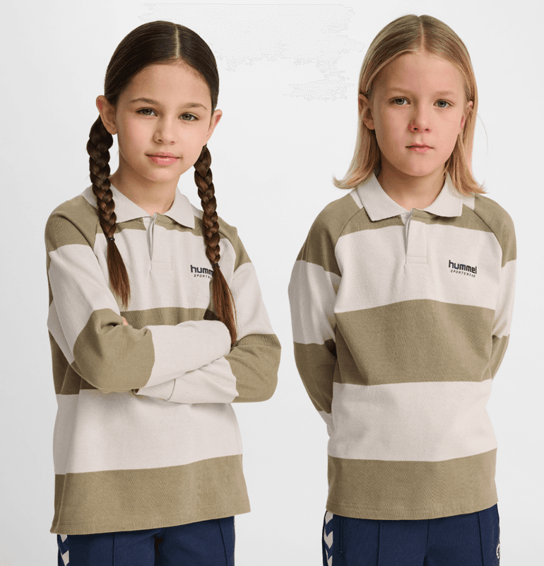 Hummel Pologenser loose striped cornstalk