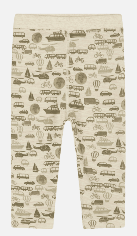 Hust and claire leggings ull/bambus laki bil wheat melange 