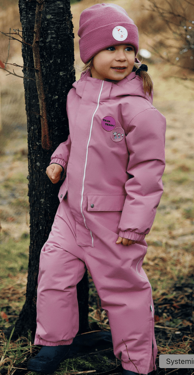 Gullkorn vinterdress bukkene fog pink