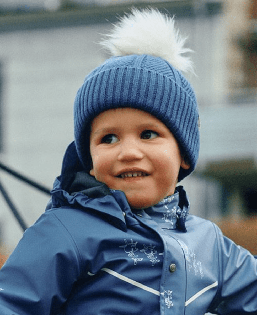 Gullkorn lue Gibbs  ull storm blue