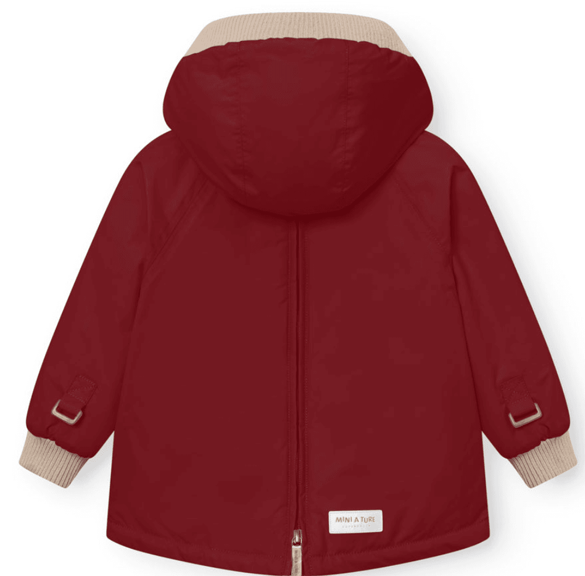 Miniature Anorakk  MATBABYWEN vinter red merlot