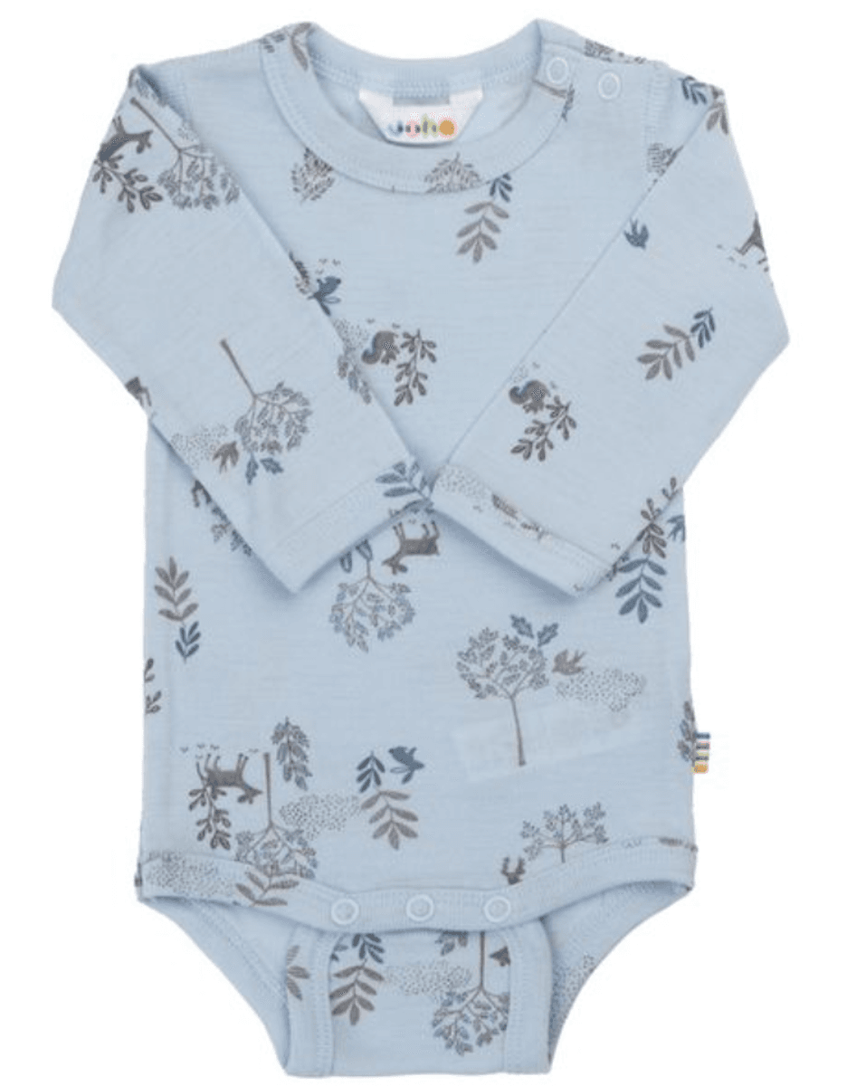 Joha Body ull silke Deer light blue