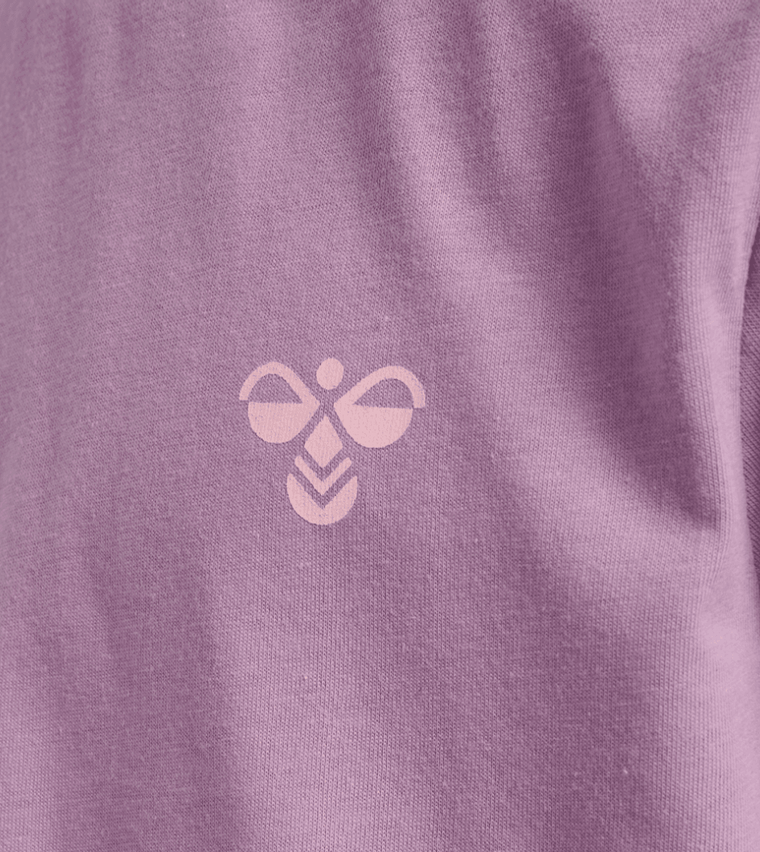 Hummel T-skjorte graphic lavender mist