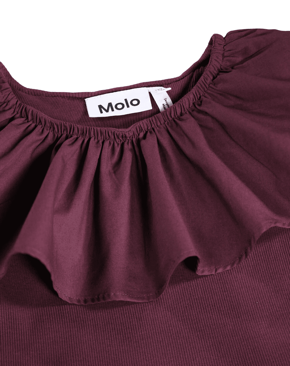 Molo Kjole Cille forestberry