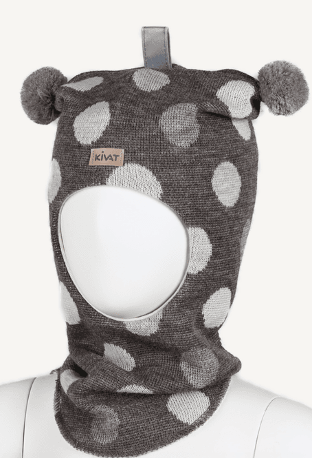 Hovedbilde kivat balaklava ull dots ...
