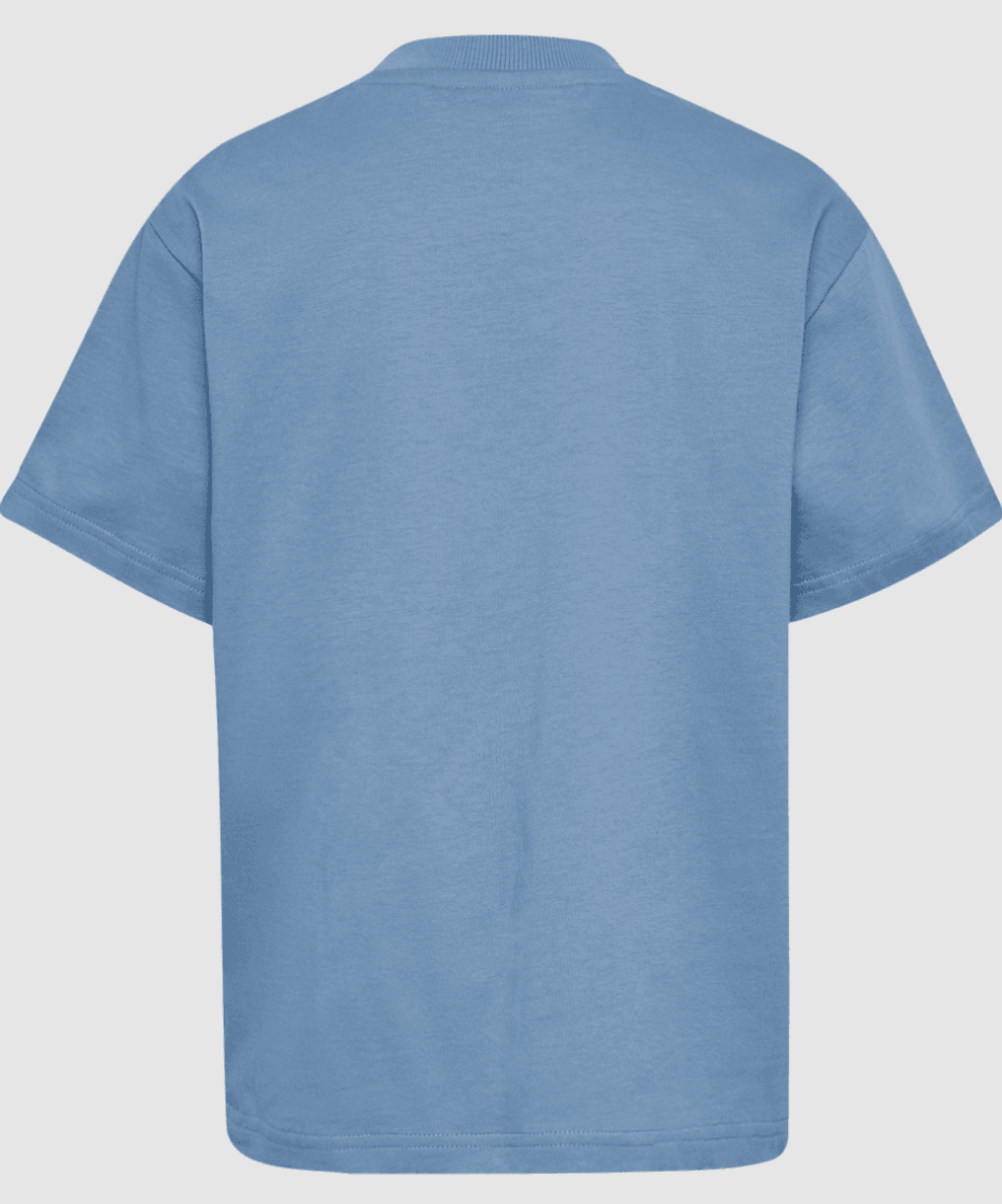 Hummel T-skjorte loose bee faded denim