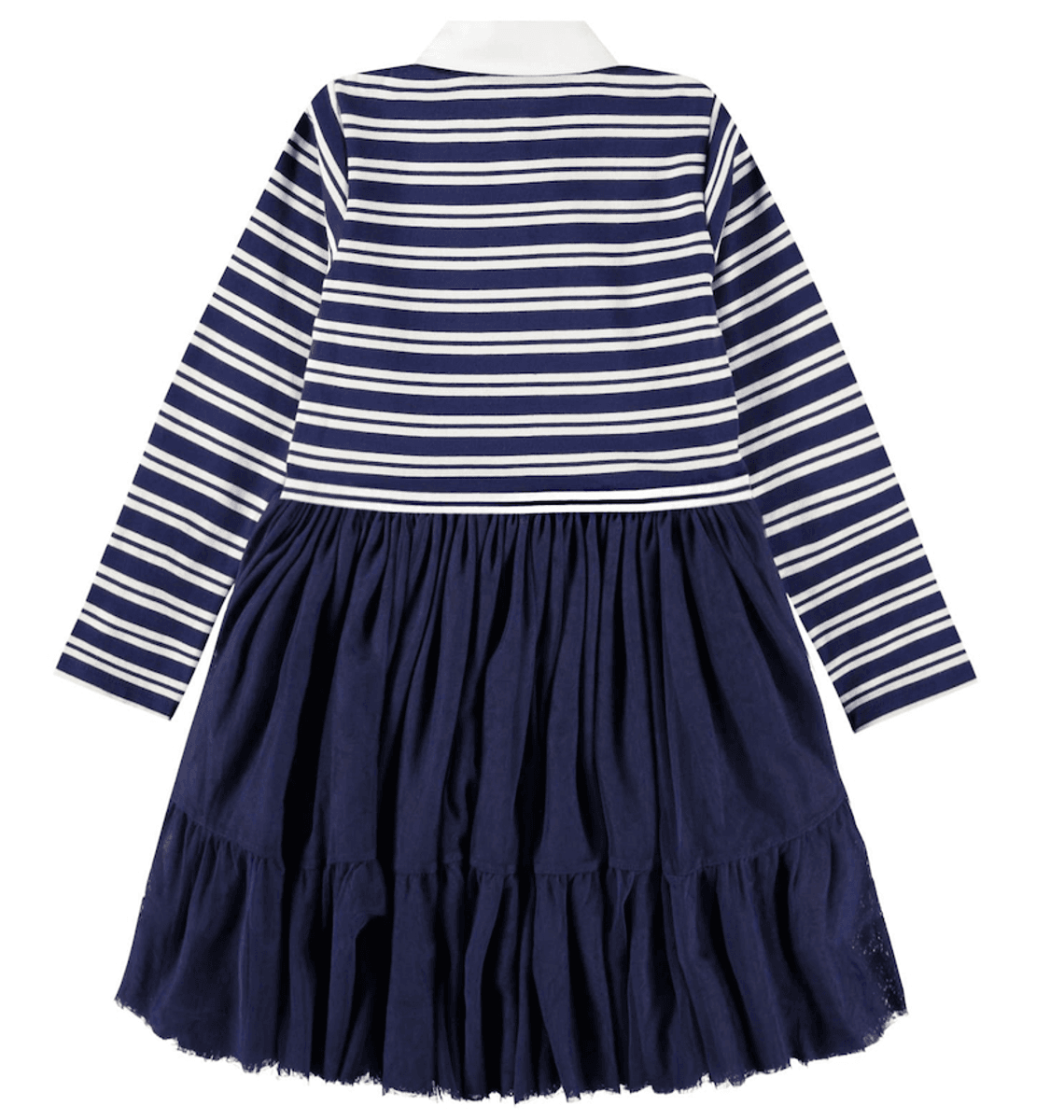 Molo Kjole Cyanne warm navy stripe